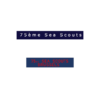 Écusson 75 Sea Scouts